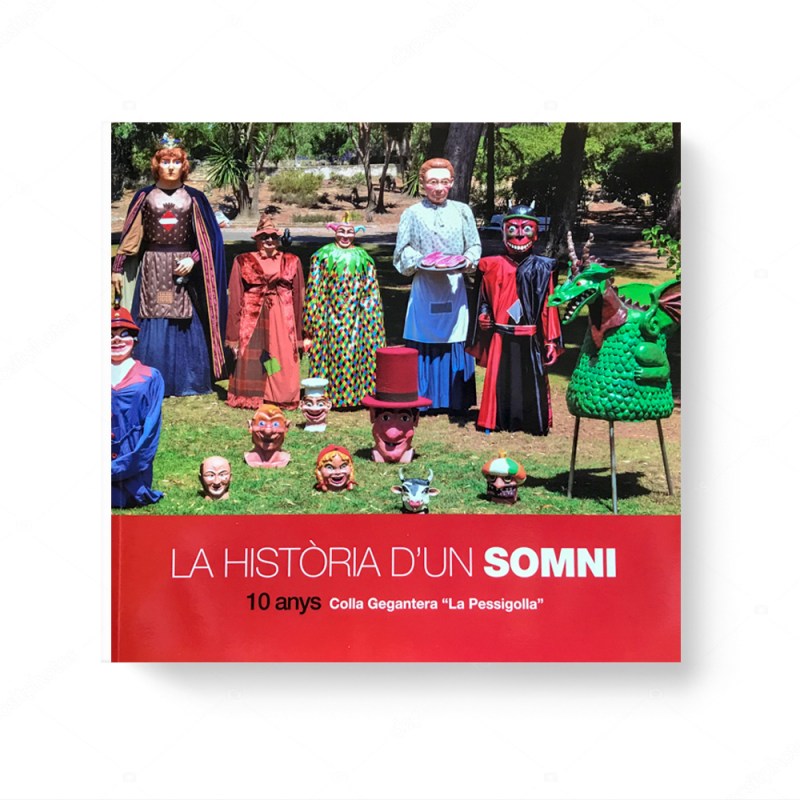 Blank square book cover template on white background